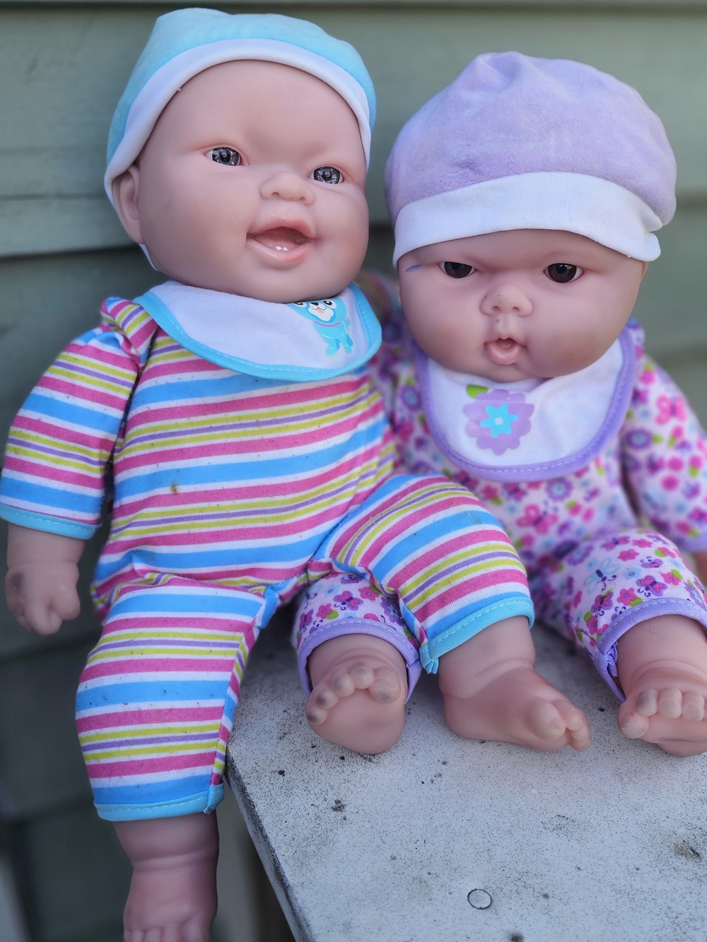 Disney Baby Doll Twins Set - Blue, Pink, Purple, White